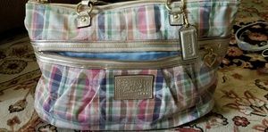 Coach Poppy large size shoulder bag